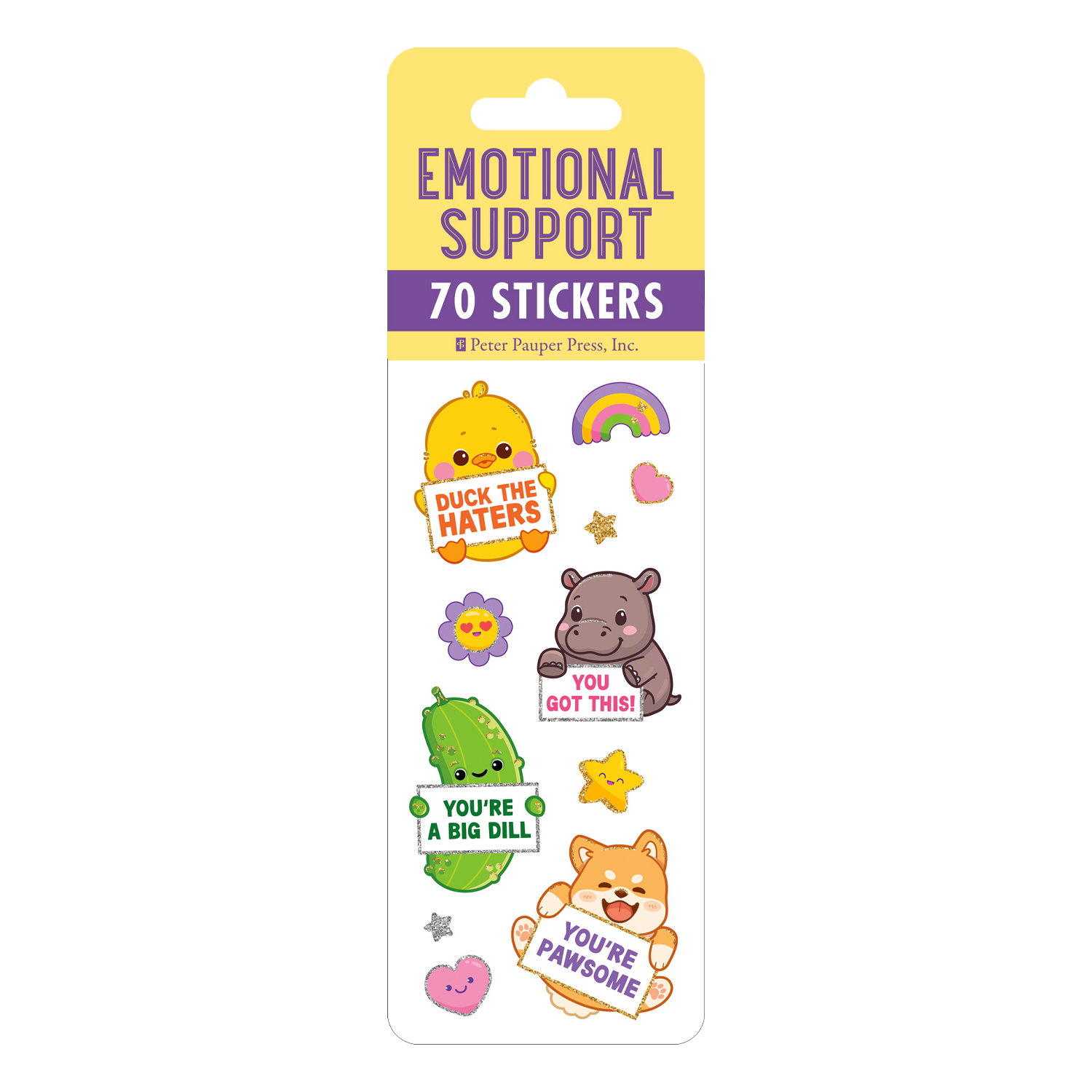Emotional Support Sticker Set