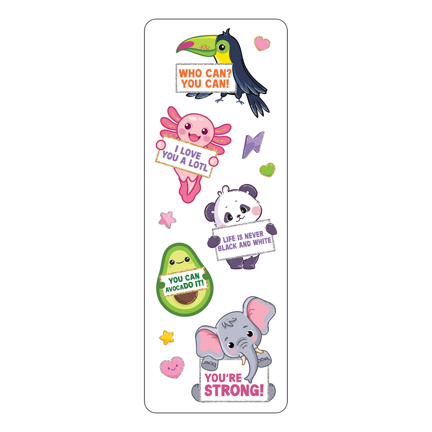 Emotional Support Sticker Set
