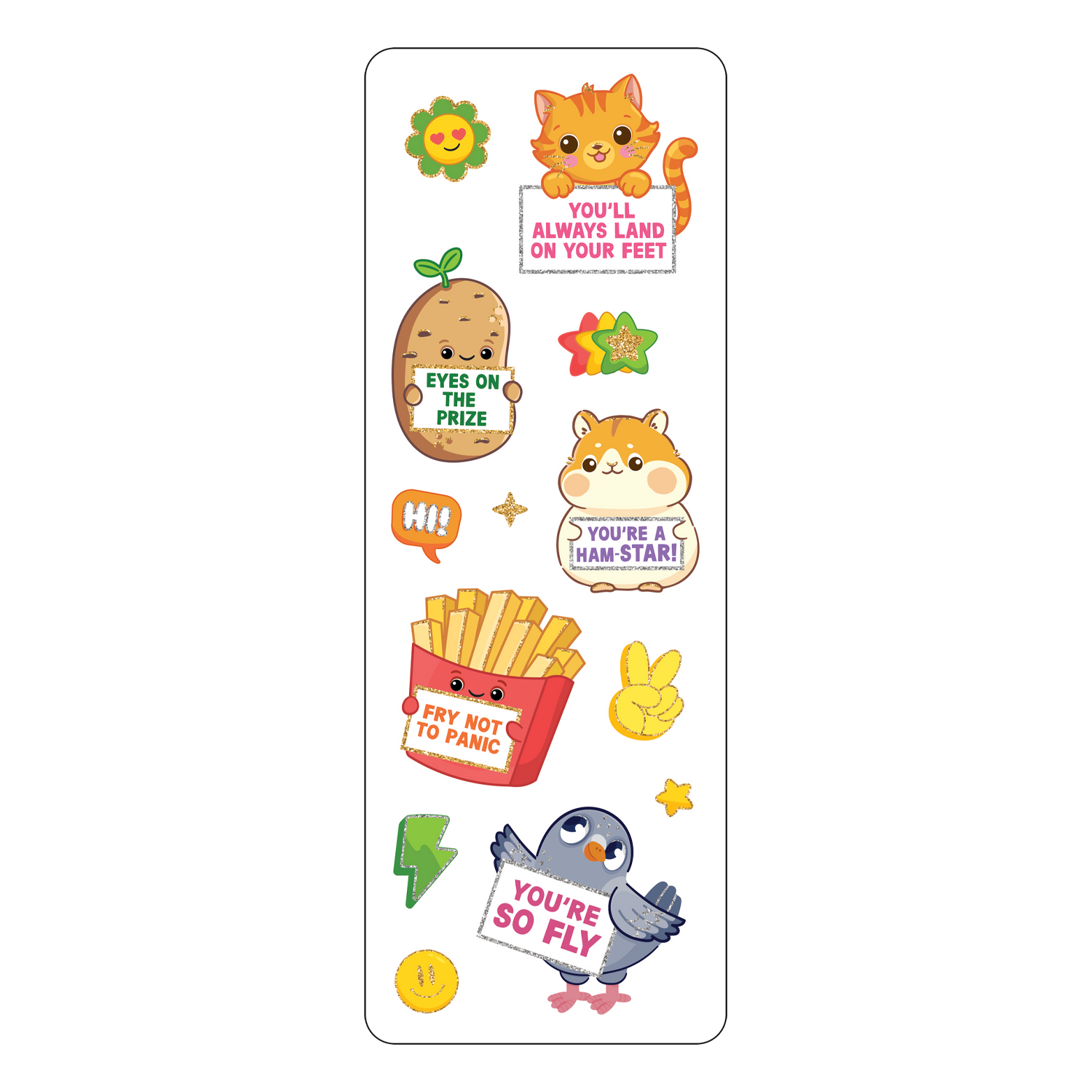 Emotional Support Sticker Set