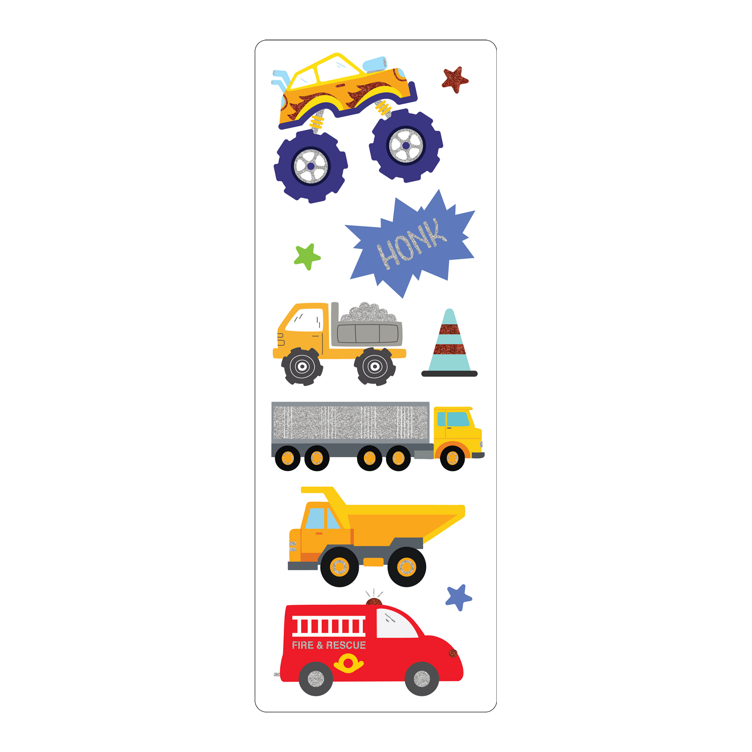 Trucks Sticker Set