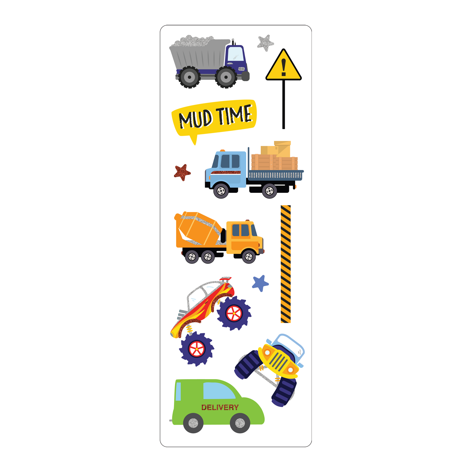 Trucks Sticker Set
