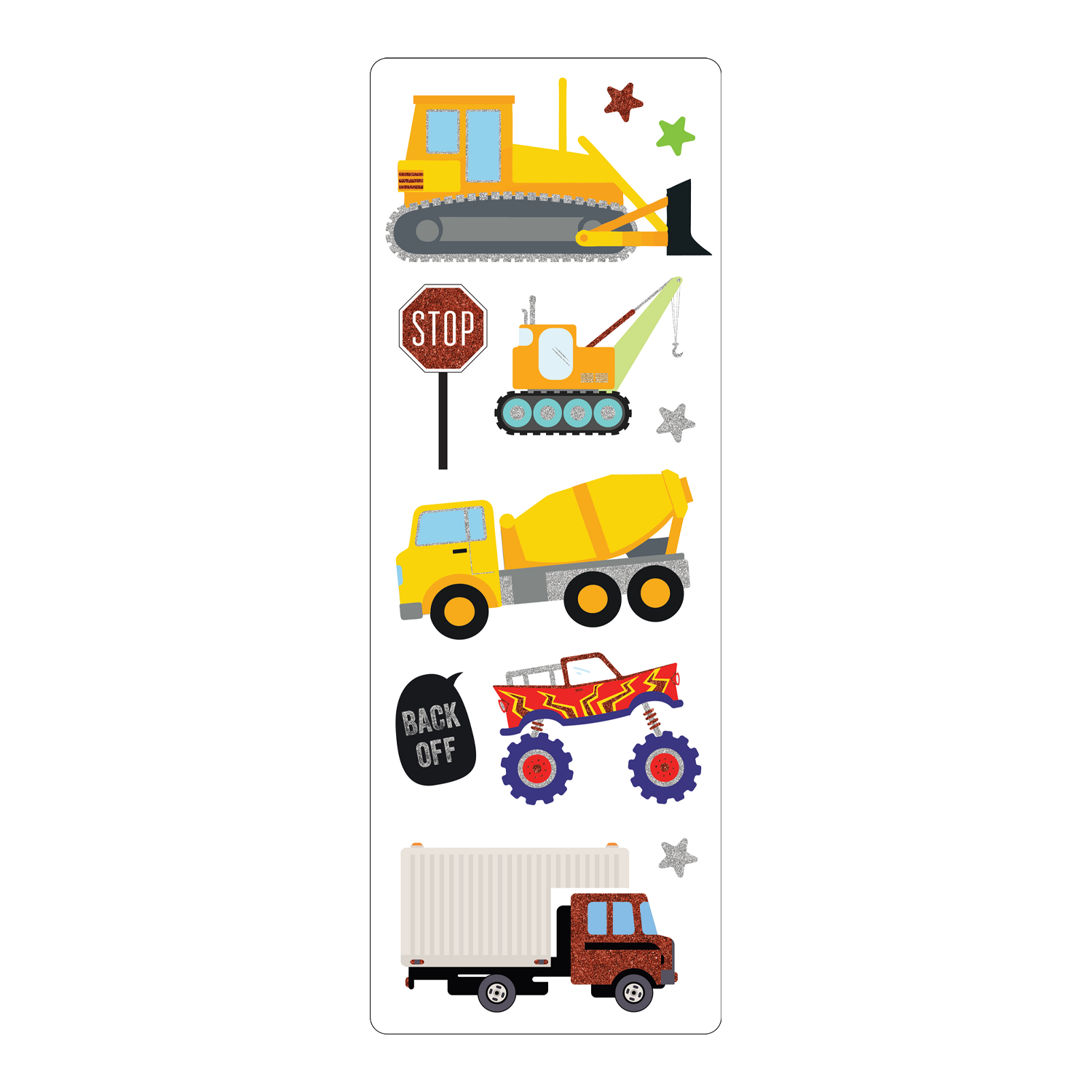 Trucks Sticker Set