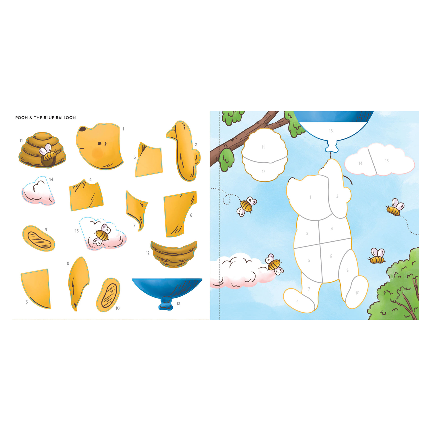 My First Color-by-Sticker Book - Winnie-the-Pooh