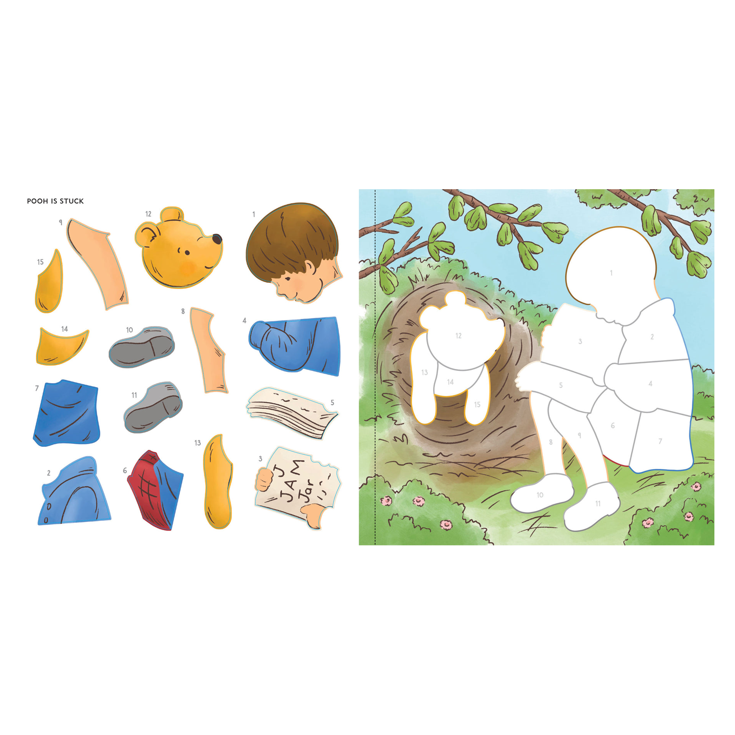 My First Color-by-Sticker Book - Winnie-the-Pooh