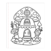 Large Print Coloring Book - Bold & Easy