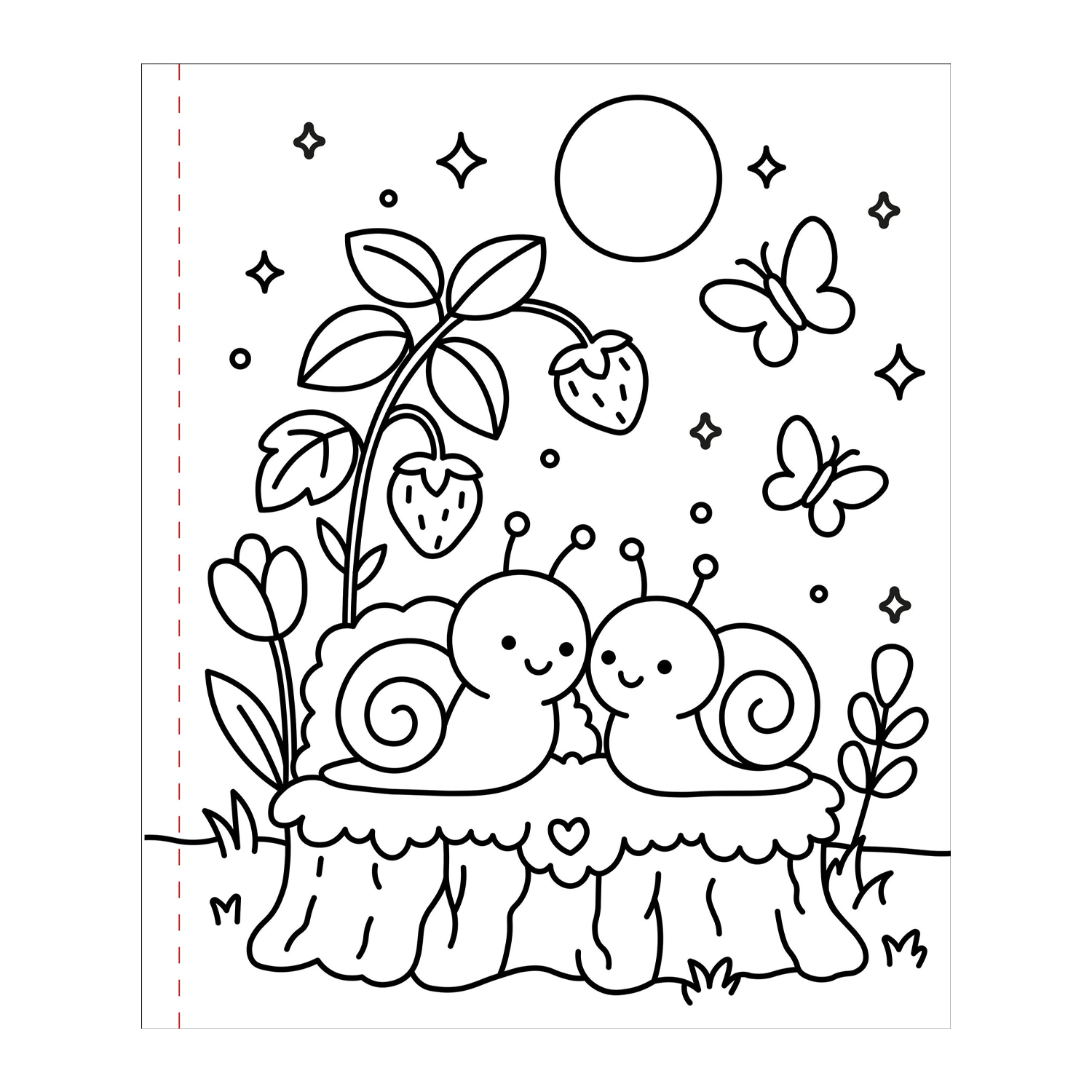Large Print Coloring Book - Bold & Easy