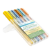 Earth Tone Dual-Tip Highlighters (Set of 6)