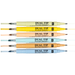 Earth Tone Dual-Tip Highlighters (Set of 6)