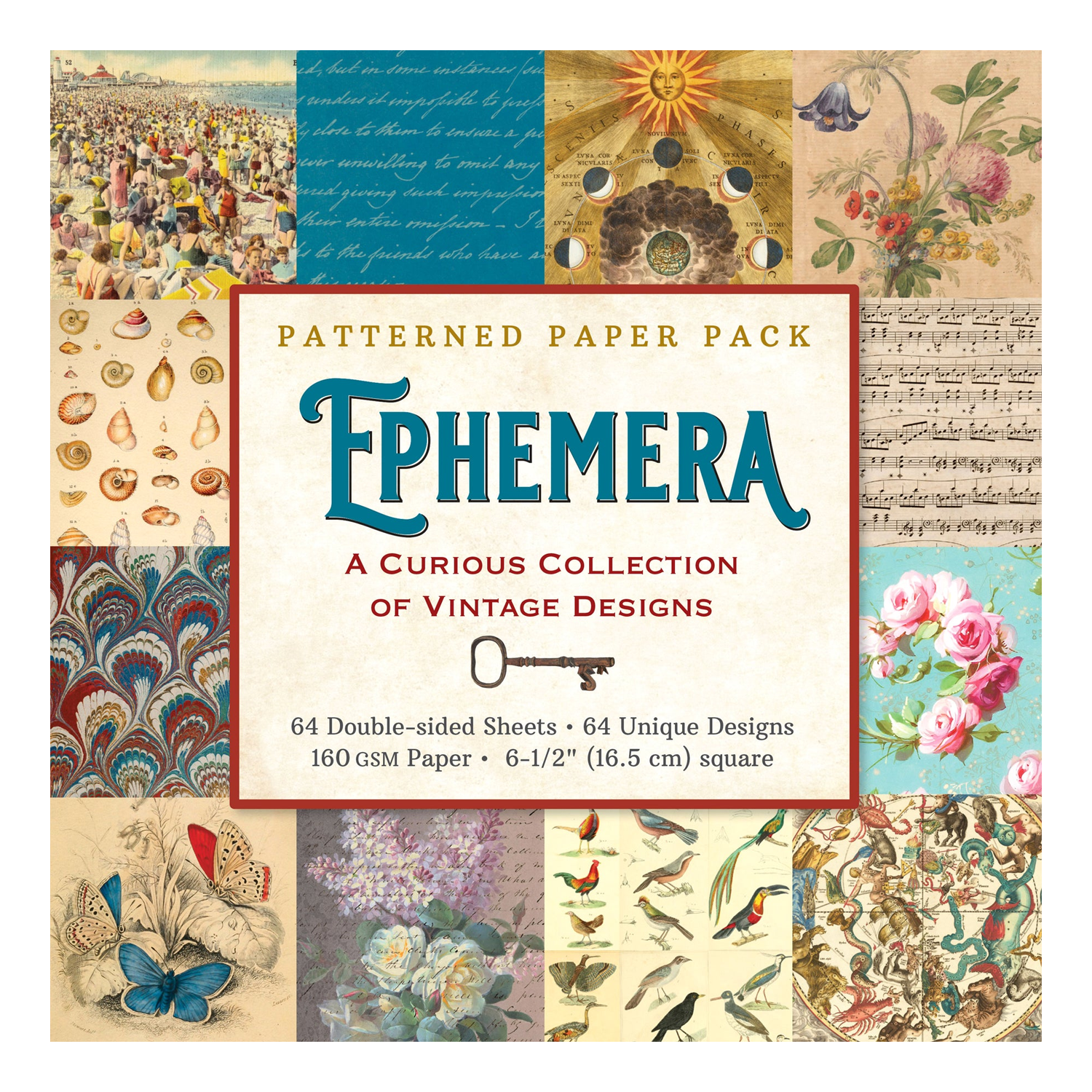 Patterned Paper Pack - Ephemera