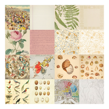 Patterned Paper Pack - Ephemera
