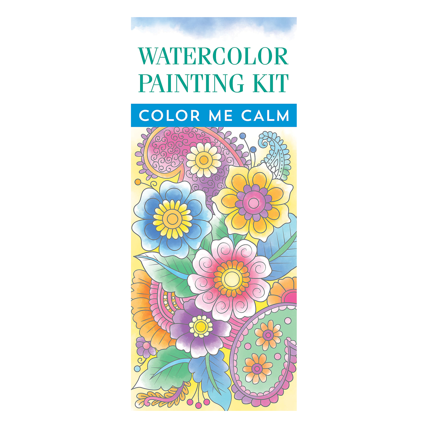 Color Me Calm Watercolor Painting Kit