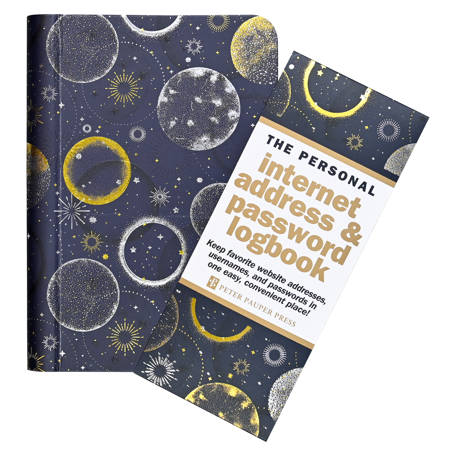 Internet Address & Password Logbook - Cosmos