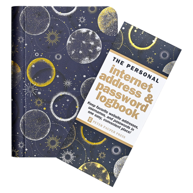 Internet Address & Password Logbook - Cosmos