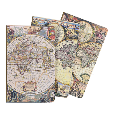 Jotter Mini Notebooks: Old World (Set of Three)