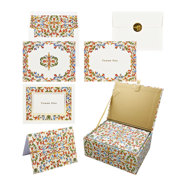 Florentine Arabesque Premium Note Cards