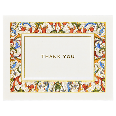 Florentine Arabesque Premium Note Cards