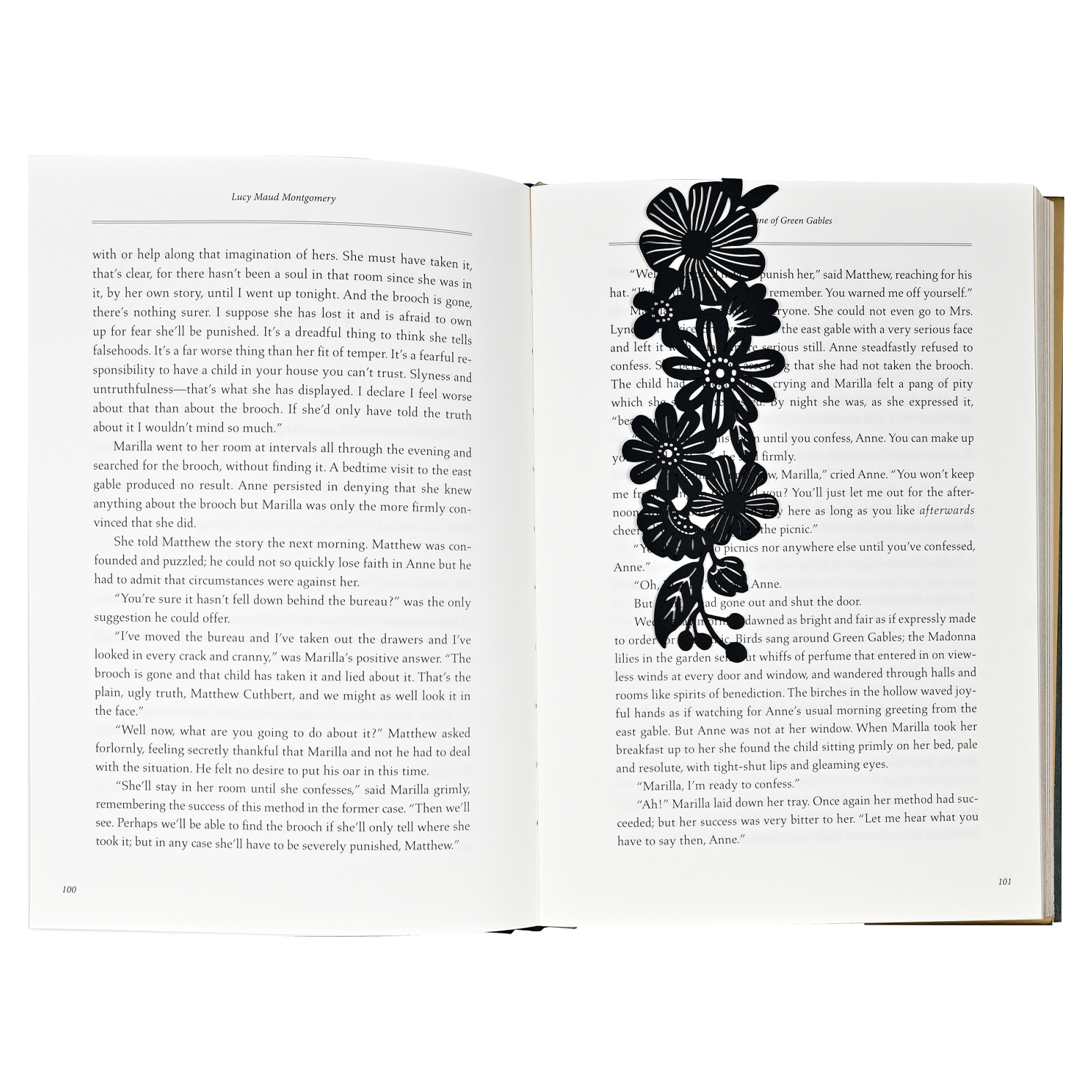 PTR Flowers Metal 'Hanging' Bookmark