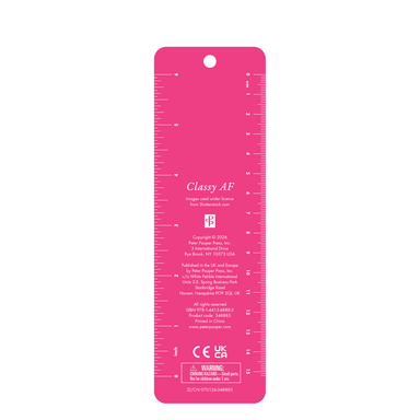 Classy AF Beaded Bookmark