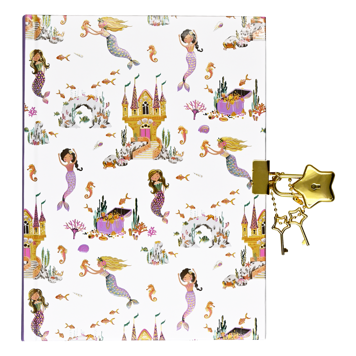 Mermaid Tales Locking Journal