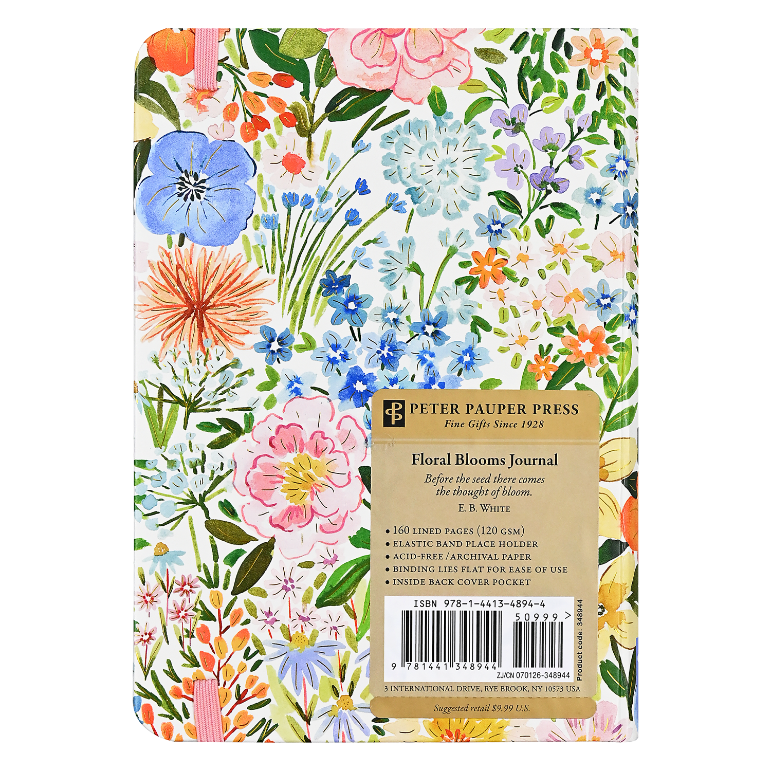 Floral Blooms Journal