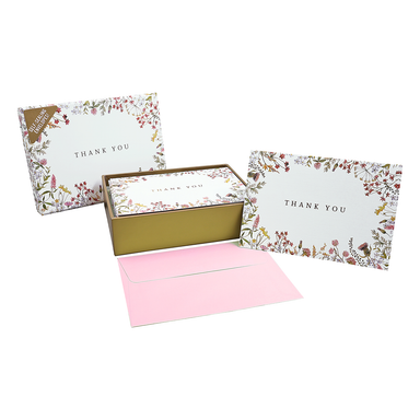 Wildflowers Thank You Notes
