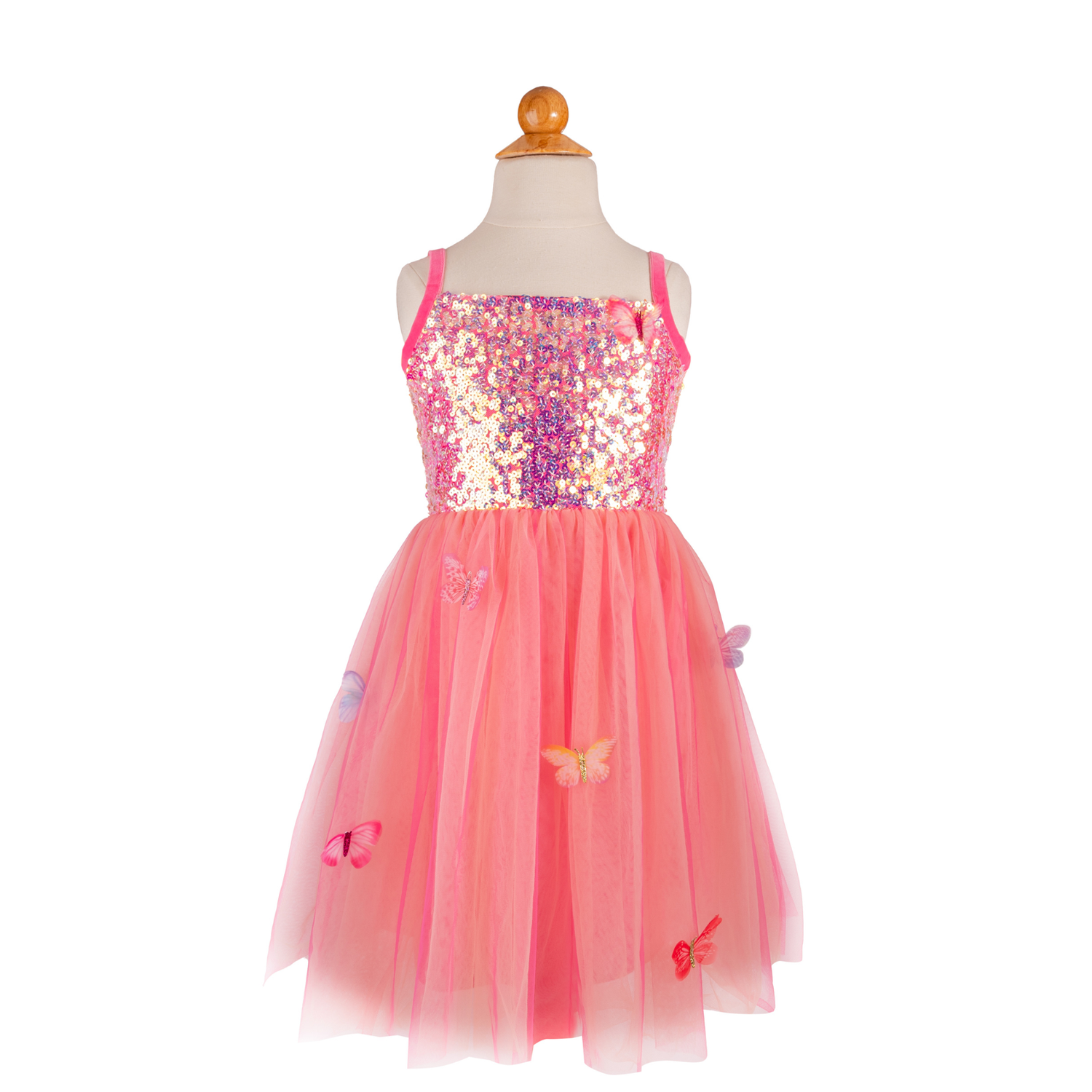 CE Butterfly Bliss Dress - Hot Pink - Size 5-6