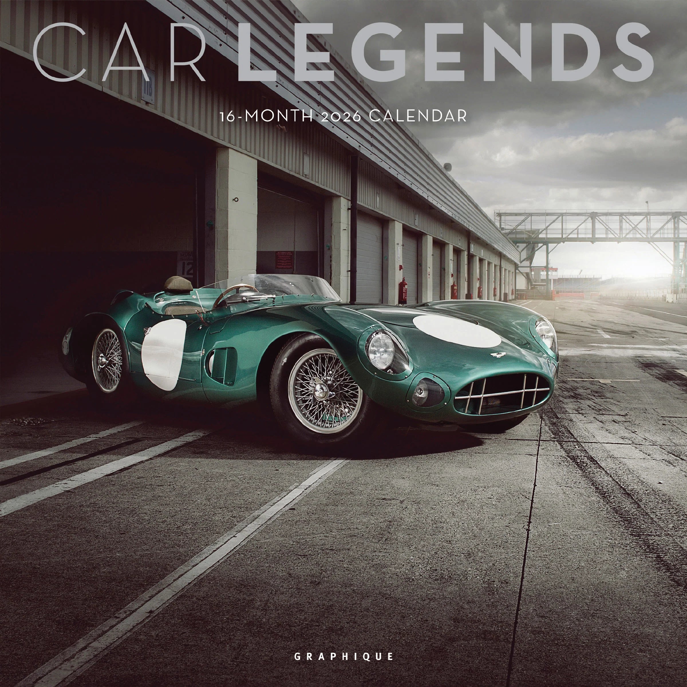 Car Legends 2026 Wall Calendar