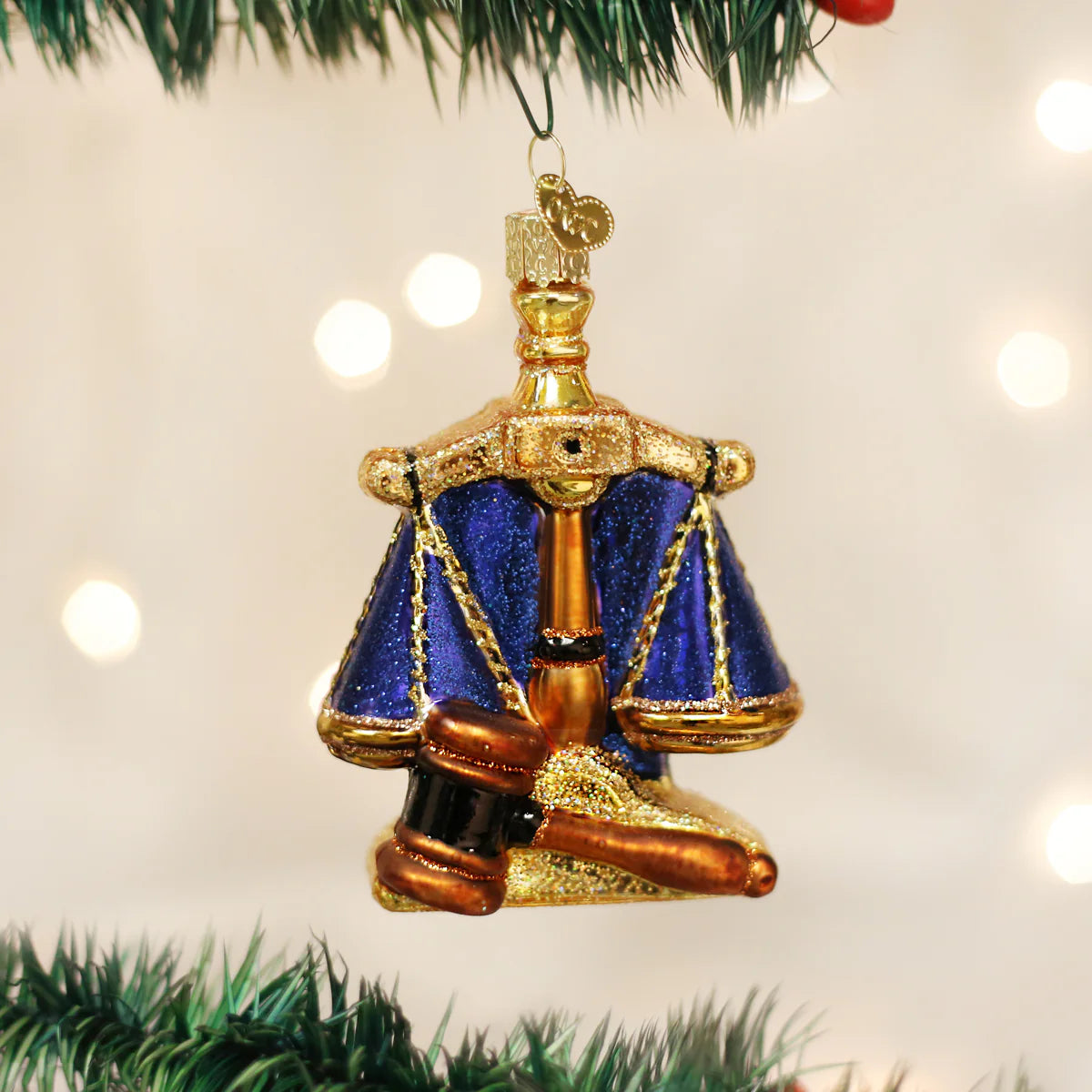 OWC Scales Of Justice Ornament