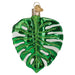 Old World Christmas Monstera Leaf Ornament