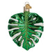 Old World Christmas Monstera Leaf Ornament