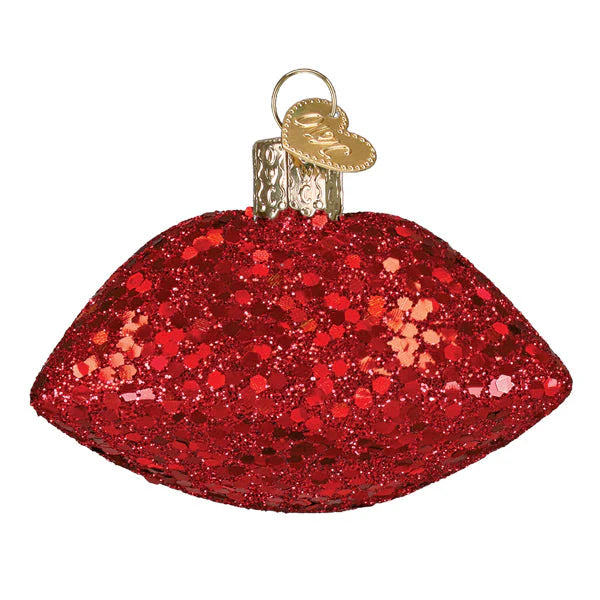 OWC Jeweled Lips Ornament