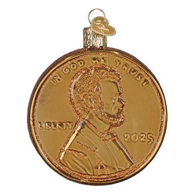 Old World Christmas Not-a-Penny-More Ornament