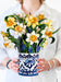 English Daffodils Pop Up Flower Bouquet Greeting Card    