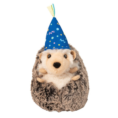 Spunky Hedgehog With Birthday Hat    