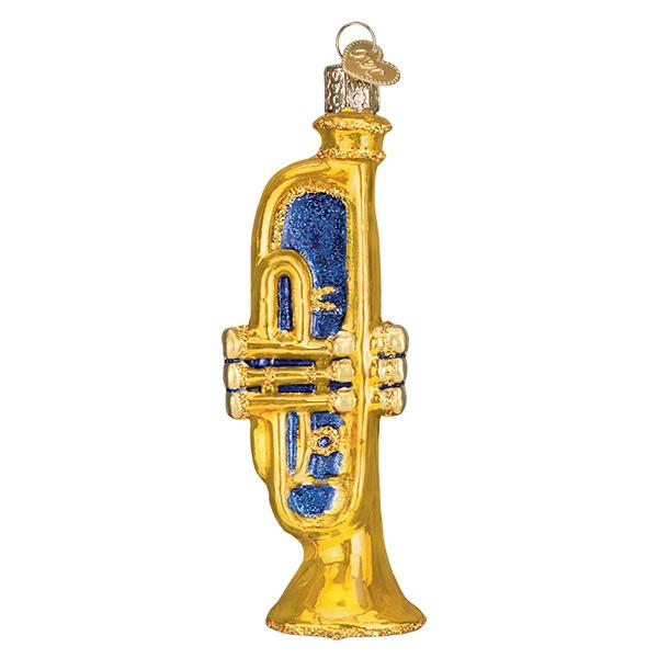 Old World Christmas Trumpet Ornament