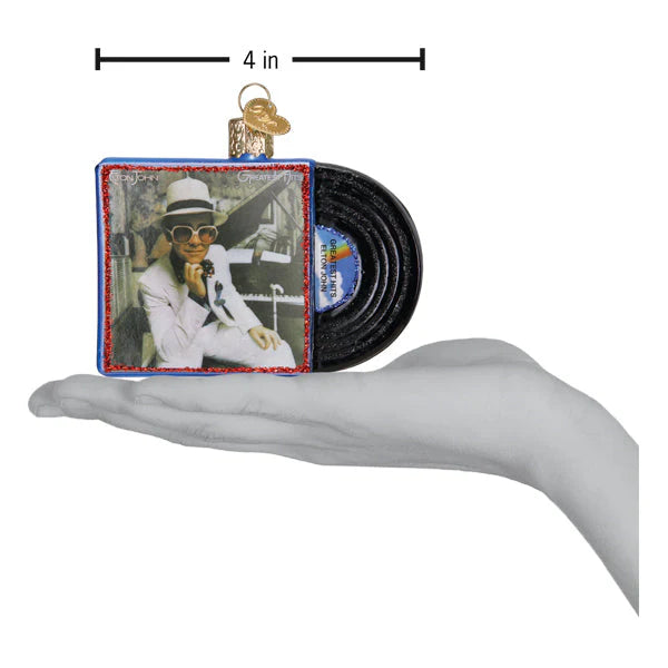 OWC Elton John Greatest Hits Album Ornament