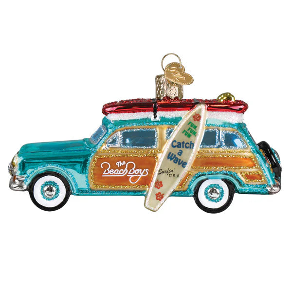 OWC The Beach Boys Surfin' Woody Ornament