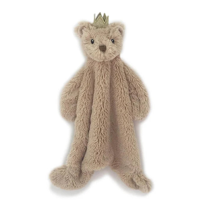 Mon Ami Baldwin Bear Tan Security Blanket