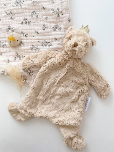 Mon Ami Baldwin Bear Tan Security Blanket