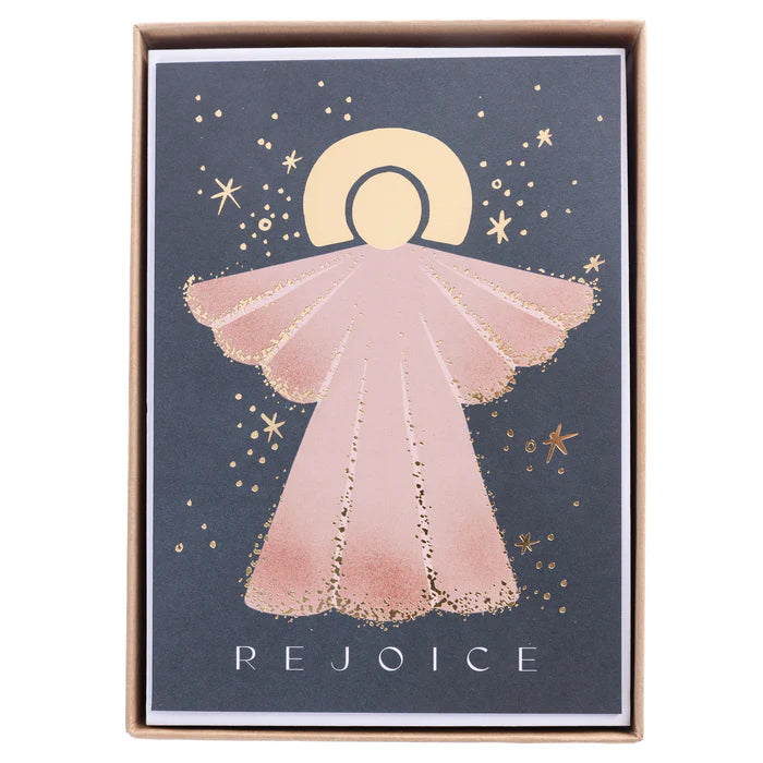 Rejoice Angel Classic Boxed Christmas Cards    