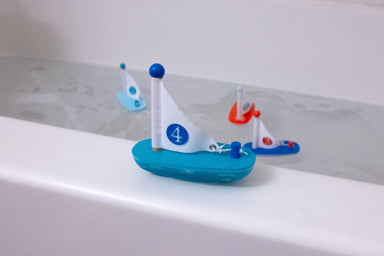 Jack Rabbit Wooden Sailboat (Single) - Random Color