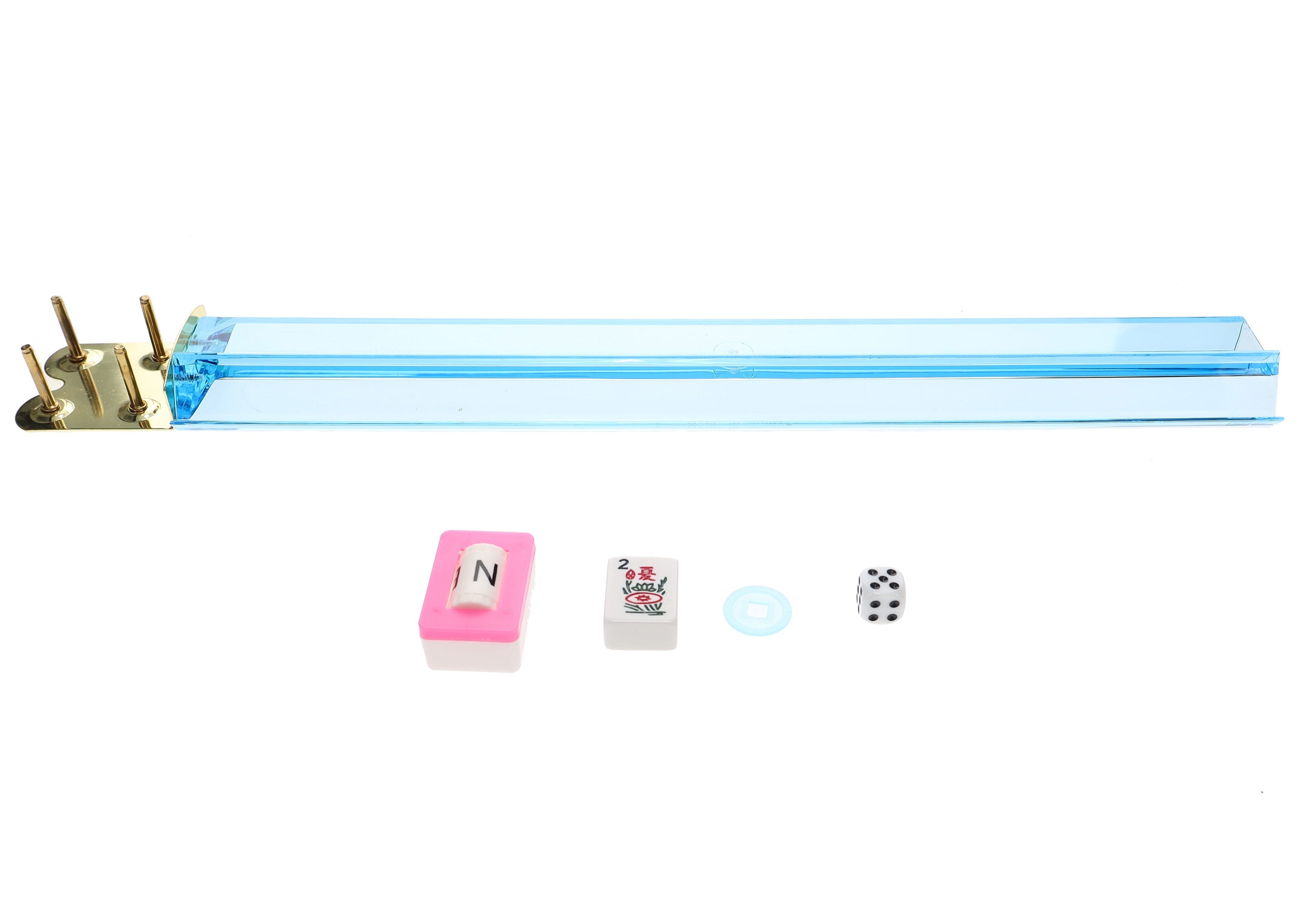 American Style Mahjong Silver Aluminum Case