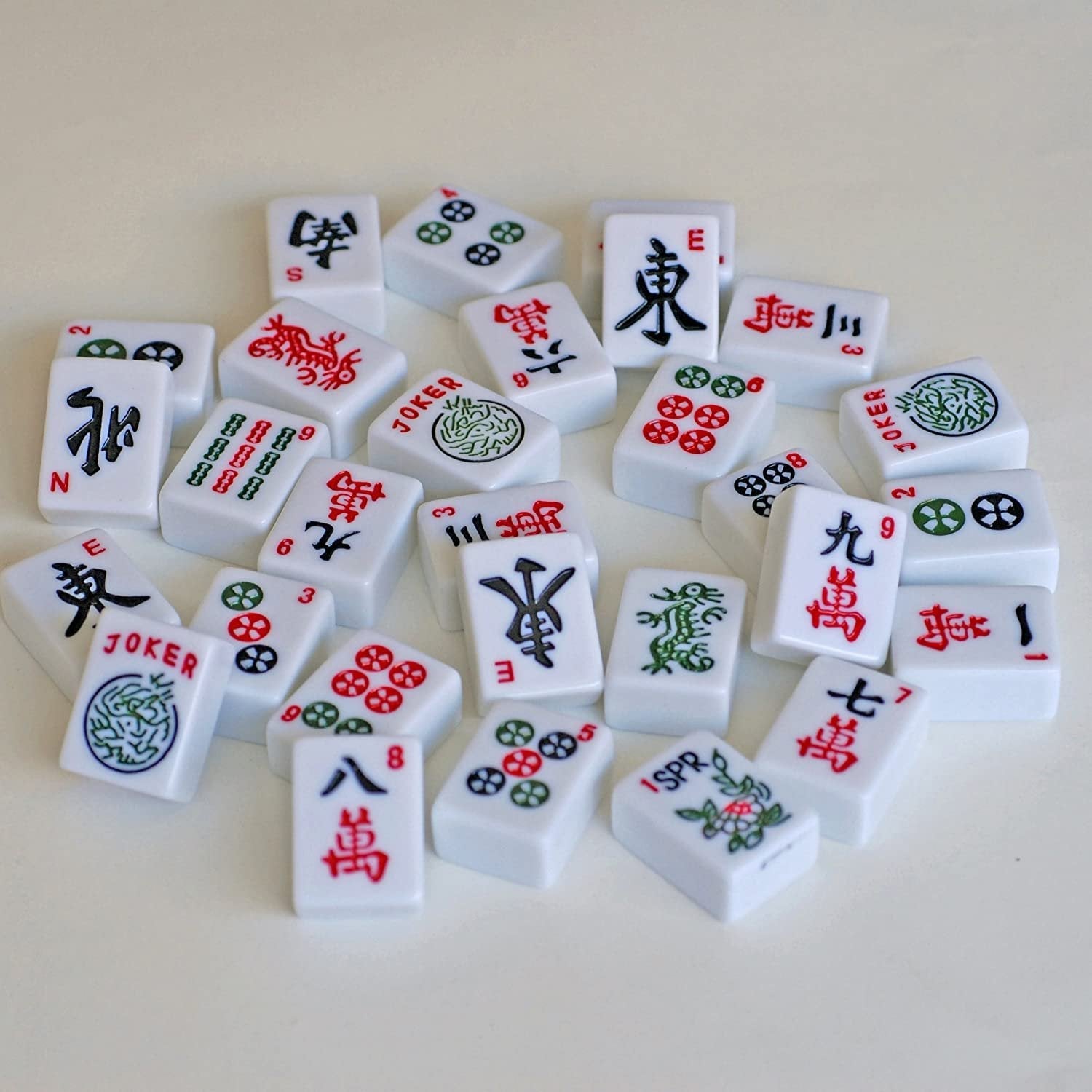 American Style Mahjong Silver Aluminum Case