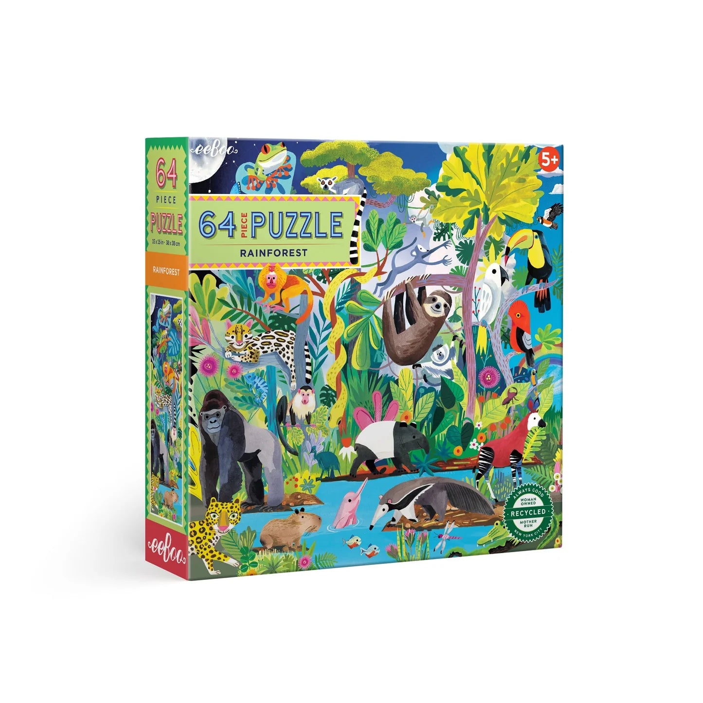 Rainforest 64 Piece Puzzle