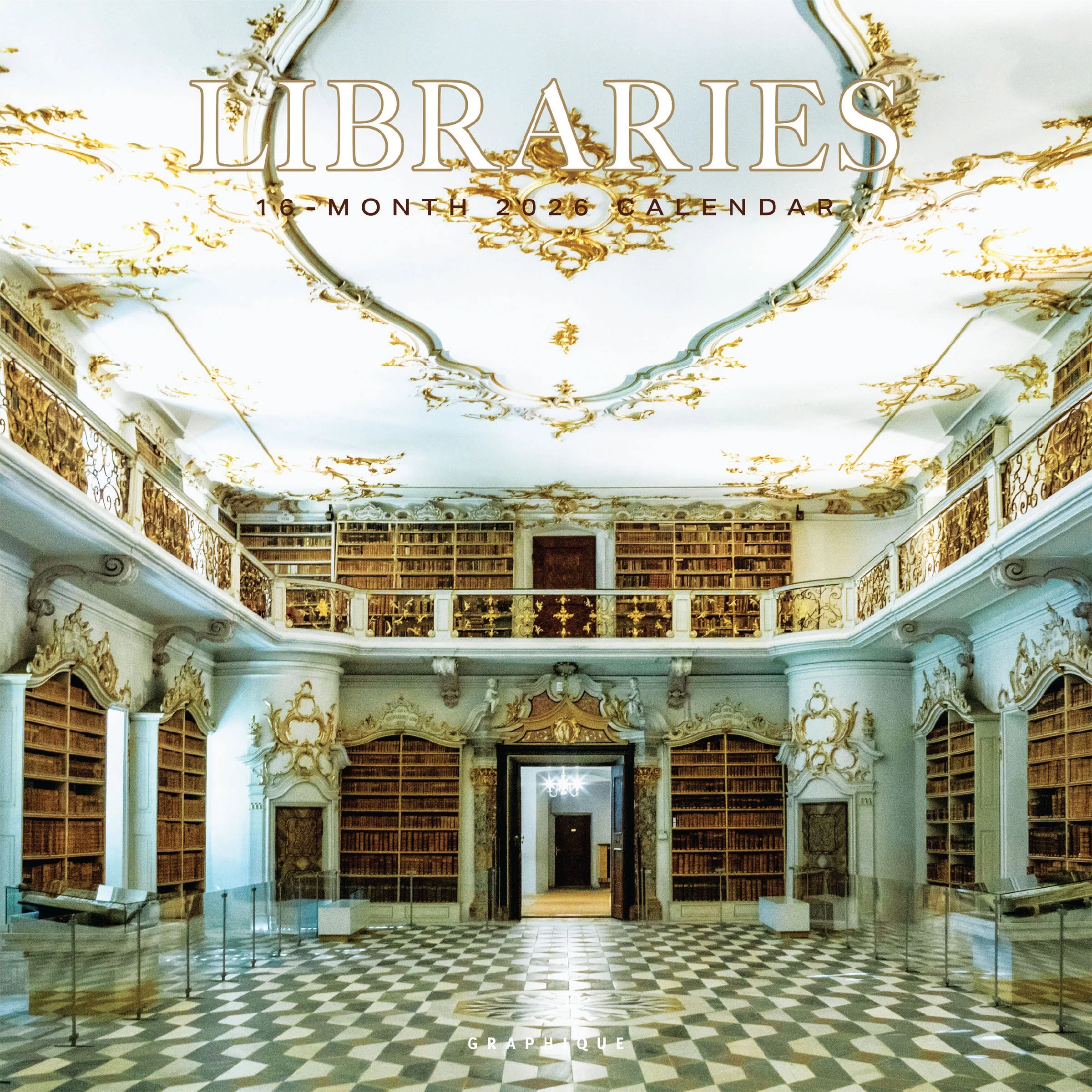 Libraries 2026 Wall Calendar