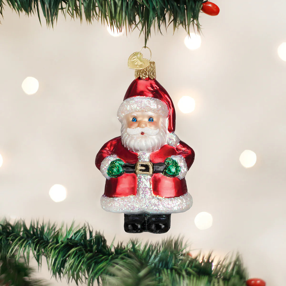 OWC Short Stuff Santa Ornament