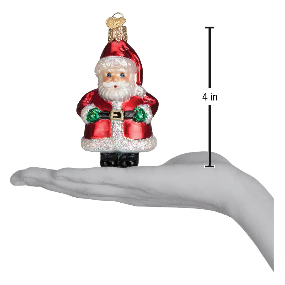 OWC Short Stuff Santa Ornament