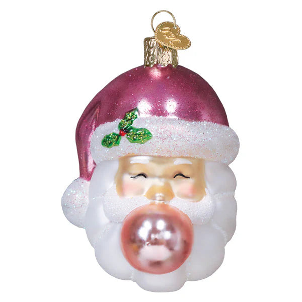 Old World Christmas Bubblegum Papa Noel Ornament