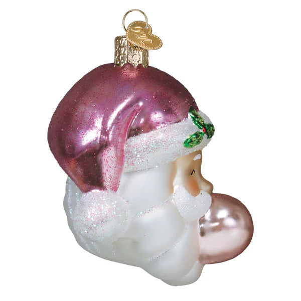 Old World Christmas Bubblegum Papa Noel Ornament