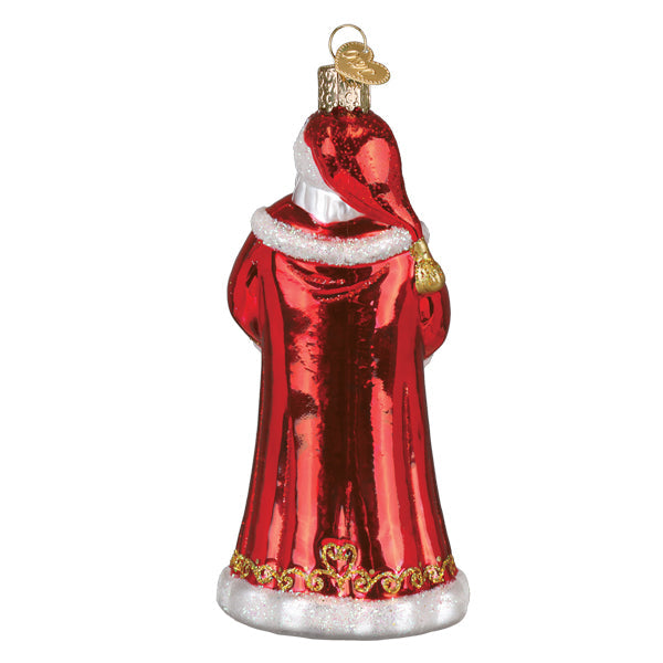 Old World Christmas Peace Santa Ornament